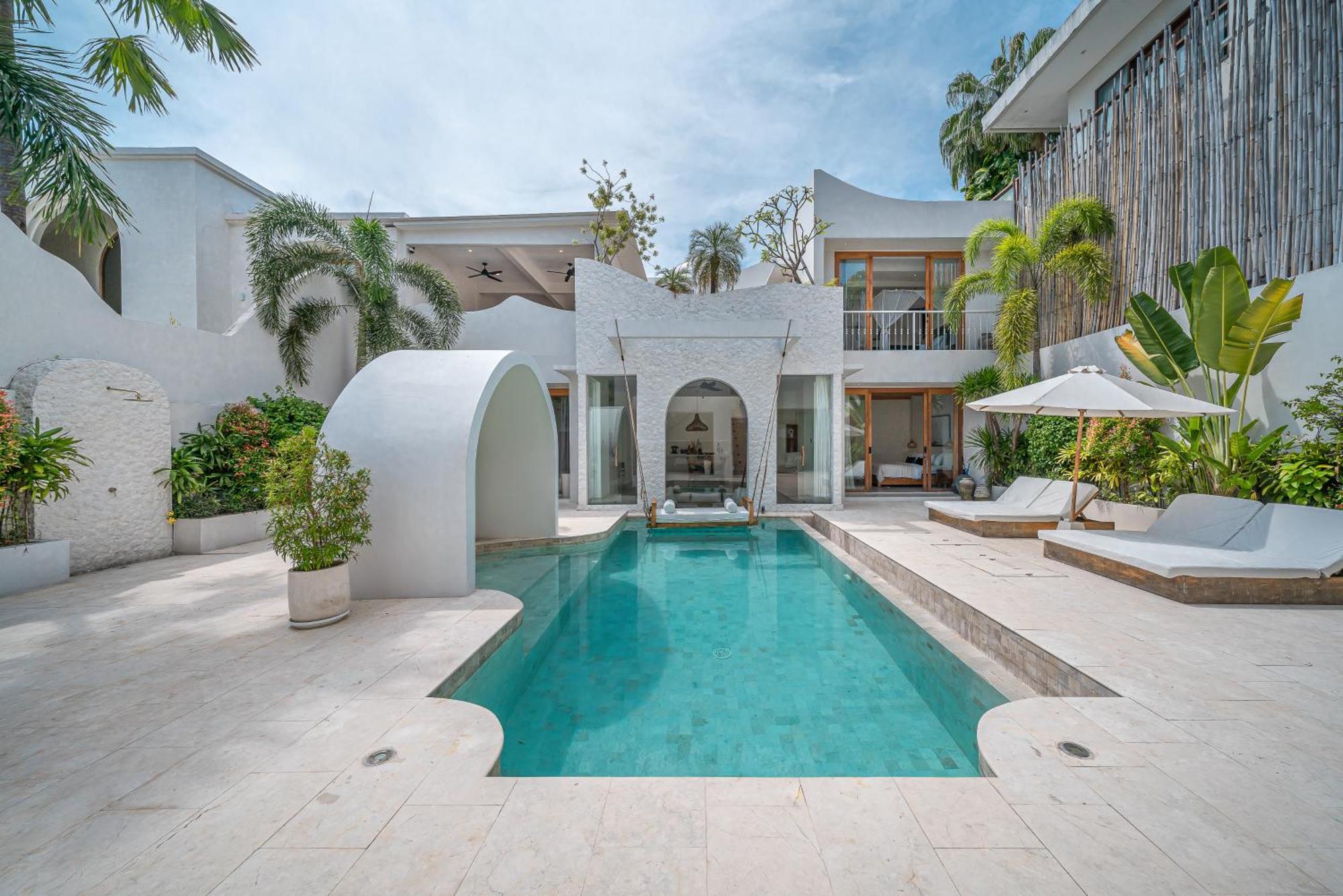 Villa Milana: 5Br Mediterrenean Villa In Canggu Bagian luar foto